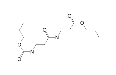 .beta.-ala-.beta.-ala, N-(N-Propyloxycarbonyl)-, N-propyl ester