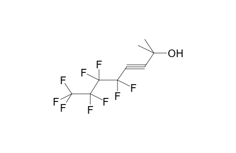 2-METHYL-5,5,6,6,7,7,8,8,8-NONAFLUOROOCT-3-YN-2-OL