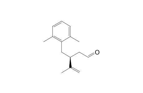 (S)-3-(2,6-Dimethylbenzyl)-4-methylpent-4-enal