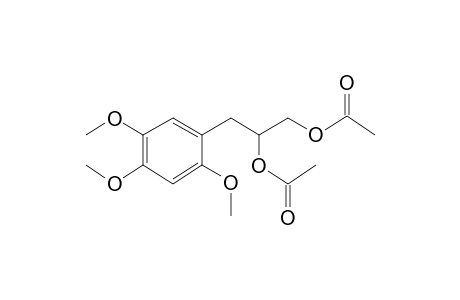 3-(2,4,5-Trimethoxyphenyl)propane-1,2-diol, 2ac derivative