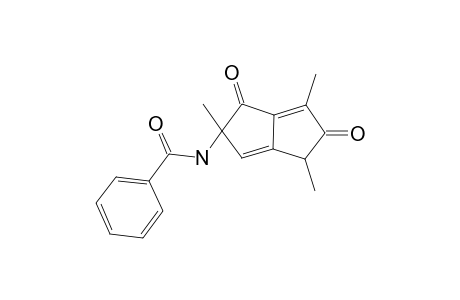 N-(2,4,6-trimethyl-1,5-dioxo-1,2,4,5-tetrahydropentalen-2-yl)benzamide