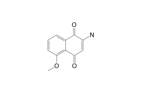 2-Amino-5-methoxy-1,4-naphthoquinone