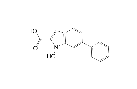 1-Hydroxy-6-phenyl-1H-indole-2-carboxylic Acid