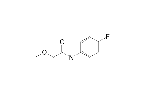 N-(4-Fluorophenyl)-2-methoxyacetamide