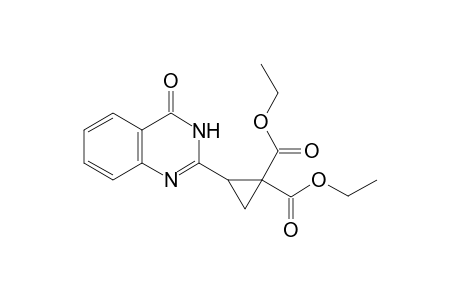 2-(4-Oxo-3,4-dihydroquinazolin-2-yl)cyclopropane-1,1,dicaroxylic acid diethyl ester