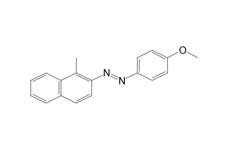 (4-Methoxy-phenyl)-(1-methyl-naphthalen-2-yl)-diazene