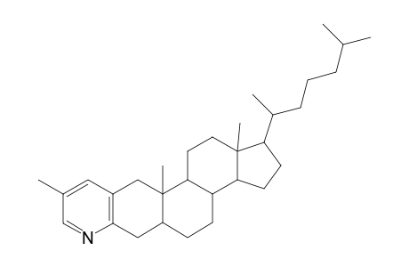 Cholest-2-eno[3,2-b]pyridine, 3'-methyl-