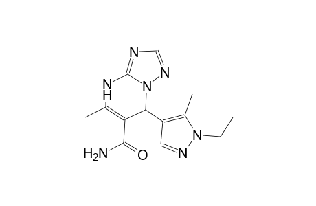 7-(1-ethyl-5-methyl-1H-pyrazol-4-yl)-5-methyl-4,7-dihydro[1,2,4]triazolo[1,5-a]pyrimidine-6-carboxamide