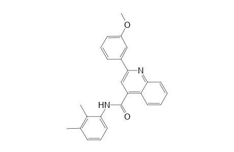 N-(2,3-dimethylphenyl)-2-(3-methoxyphenyl)-4-quinolinecarboxamide