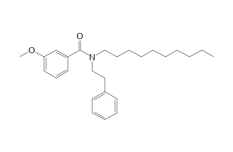 m-Anisoyl amide, N-(2-phenylethyl)-N-decyl-