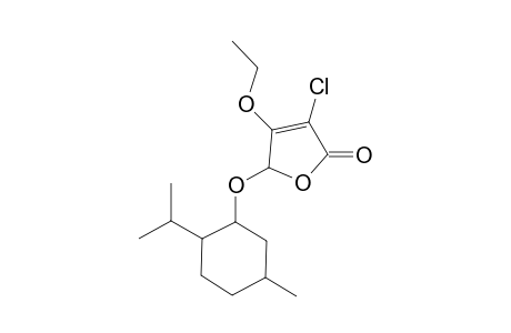 3-Chloro-5-menthoxy-4-ethoxyfuran-2(5H)-one