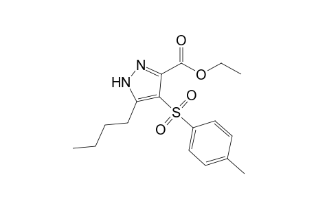 Ethyl 5-n-Butyl-4-[p-toluenesulfonyl]-1H-pyrazole-3-carboxylate