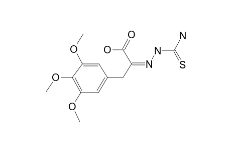 .beta.-[3,4,5-Trimethoxyphenyl]pyruvic acid thiosemicarbazone