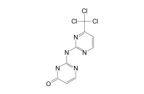 2-[[4-(TRICHLOROMETHYL)-PYRIMIDIN-2-YL]-AMINO]-PYRIMIDIN-4(3H)-ONE