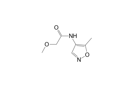 2-Methoxy-N-(5-methyl-1,2-oxazol-4-yl)acetamide