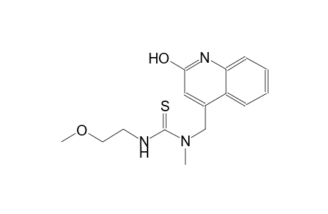 thiourea, N-[(2-hydroxy-4-quinolinyl)methyl]-N'-(2-methoxyethyl)-N-methyl-