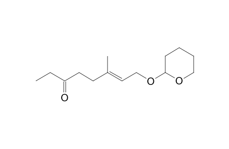 (E)-6-methyl-8-tetrahydropyran-2-yloxy-oct-6-en-3-one