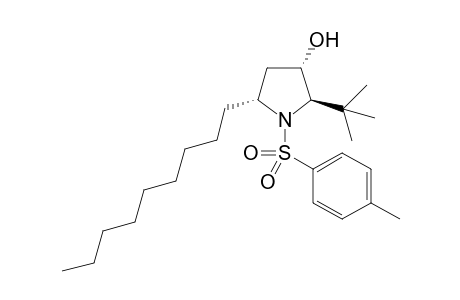 (r-2,t-3,t-5)-2-tert-Butyl-5-nonyl-1-tosylpyrrolidin-3-ol