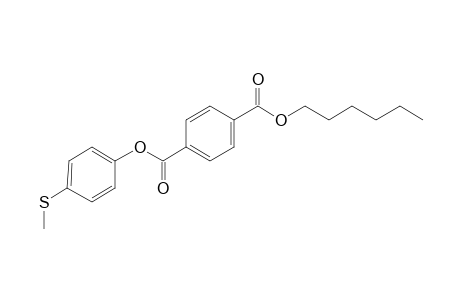 Terephthalic acid, hexyl 4-methylthiophenyl ester