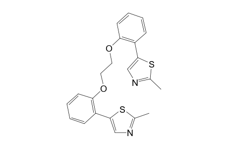 5-(2-(2-(2-(2-Methylthiazol-5-yl)phenoxy)ethoxy)phenyl)-2-methylthiazole