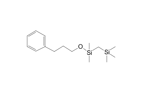 1-Dimethyl(trimethylsilylmethyl)silyloxy-3-phenylpropane