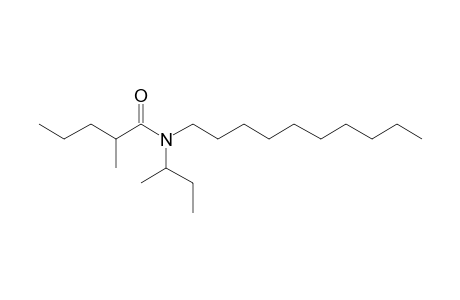 Valeramide, 2-methyl-N-(2-butyl)-N-decyl-