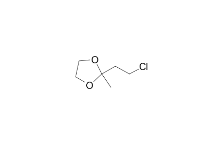 2-(2-Chloroethyl)-2-methyl-1,3-dioxolane