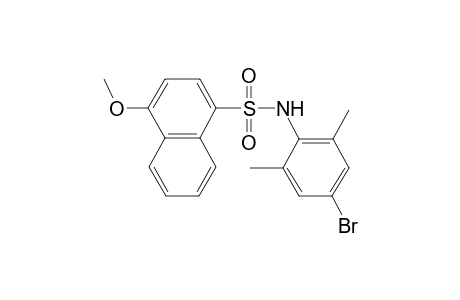 N-(4-bromanyl-2,6-dimethyl-phenyl)-4-methoxy-naphthalene-1-sulfonamide