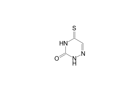 4,5-dihydro-5-thioxo-as-triazin-3(2H)-one