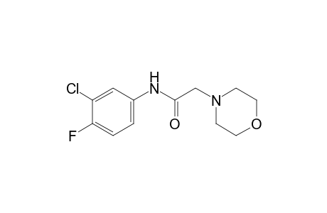 3'-chloro-4'-fluoro-4-morpholineacetanilide