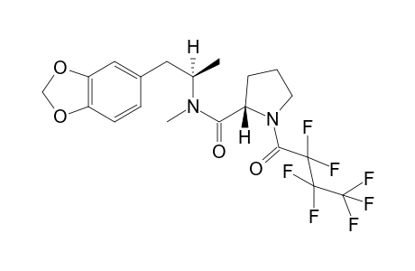 MDMA, N-HFBP derivative