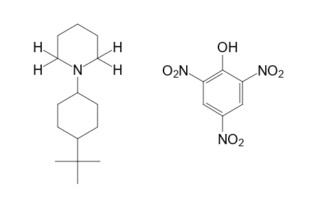 1-(4-Tert-butylcyclohexyl)piperidine, picrate