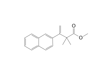 Methyl 2,2-dimethyl-3-(2-naphthyl)-3-butenoate