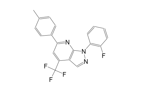 1H-pyrazolo[3,4-b]pyridine, 1-(2-fluorophenyl)-6-(4-methylphenyl)-4-(trifluoromethyl)-