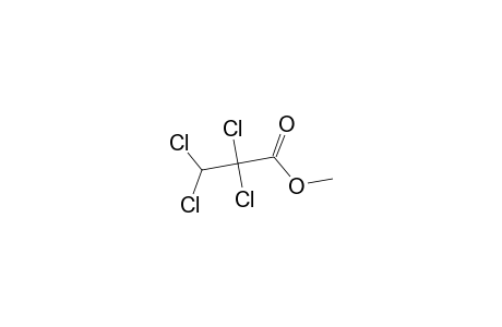 2,2,3,3-tetrachloropropionic acid, methyl ester