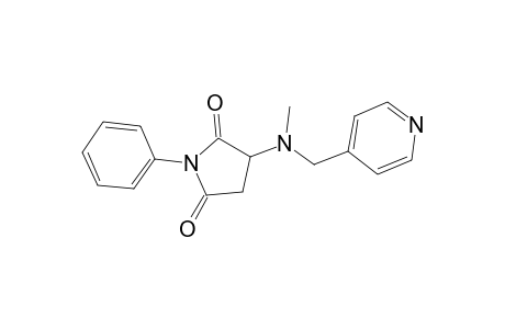 3-[Methyl(4-pyridinylmethyl)amino]-1-phenyl-2,5-pyrrolidinedione