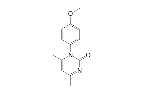 1-(4-Methoxyphenyl)-4,6-dimethyl-2(1H)-pyrimidinone