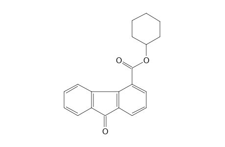 9-Oxofluorene-4-carboxylic acid, cyclohexyl ester