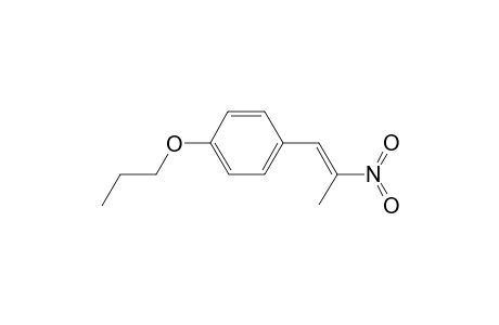 trans-B-Methyl-B-nitro-4-propoxy-styrene