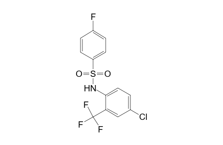 4'-chloro-alpha,alpha,alpha,4-tetrafluorobenzenesulfono-o-toluidine
