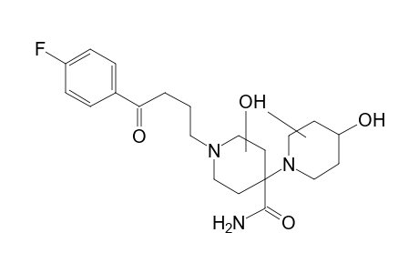 Pipamperone-M (di-HO-) MS2