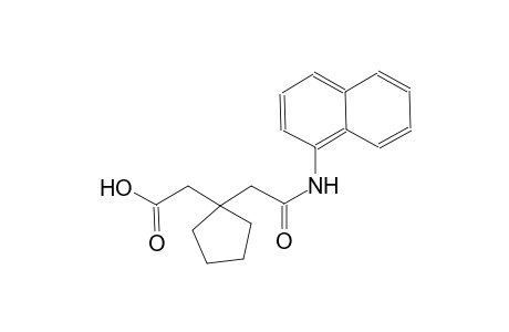 {1-[2-(1-Naphthylamino)-2-oxoethyl]cyclopentyl}acetic acid