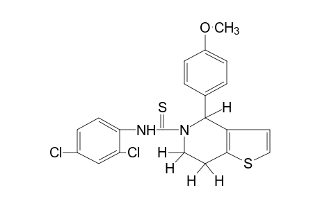 2',4'-dichloro-4-(p-methoxyphenyl)-4,5,6,7-tetrahydrothiothieno[3,2-c]pyridine-5-carboxanilide