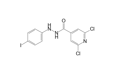 2,6-dichloroisonicotinic acid, 2-(p-iodophenyl)hydrazide