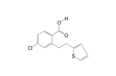 4-chloro-2-[2-(2-thienyl)ethyl]benzoic acid