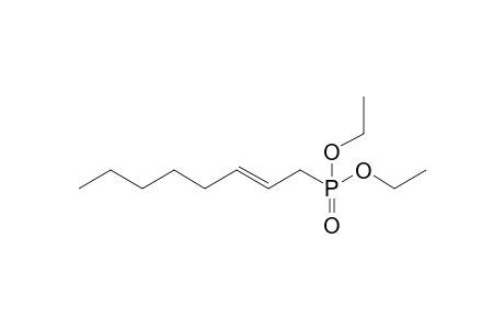 (E)-2-OCTENYL-PHOSPHONIC-ACID-DIETHYLESTER