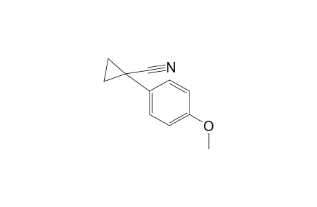 1-(p-methoxyphenyl)cyclopropanecarbonitrile