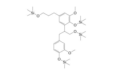 3-[3-methoxy-5-[1-[(3-methoxy-4-trimethylsilyloxy-phenyl)methyl]-2-trimethylsilyloxy-ethyl]-4-trimethylsilyloxy-phenyl]propoxy-trimethyl-silane