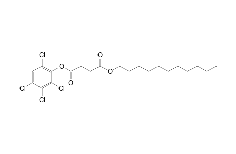 Succinic acid, 2,3,4,6-tetrachlorophenyl undecyl ester