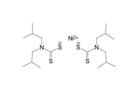 Nickel, bis[bis(2-methylpropyl)carbamodithioato-S,S']-, (SP-4-1)-